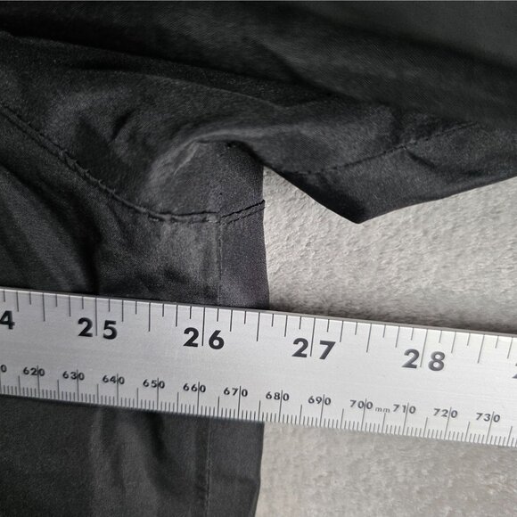 Mens Sjk Black Waterproof Hooded Jacket Lightweight Polyester Outdoor Size 2XL - Picture 5 of 8